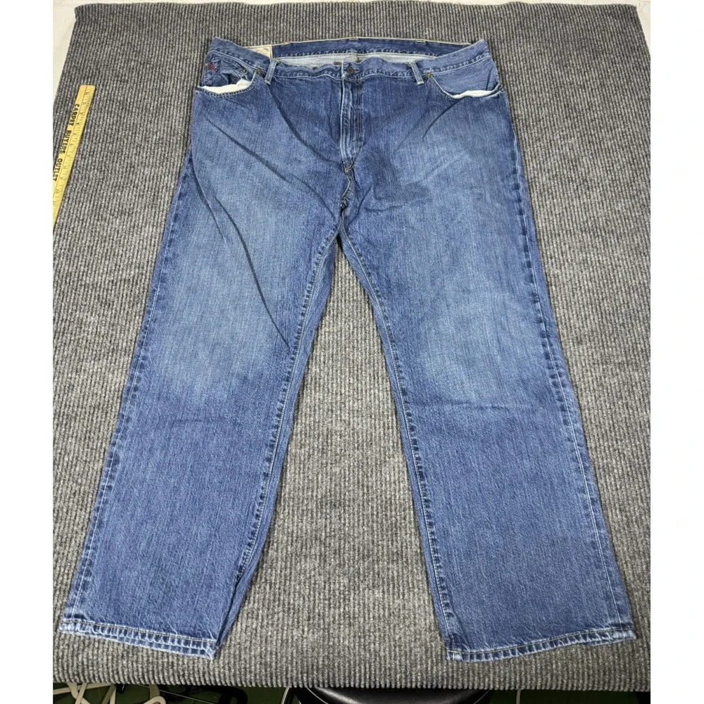 Polo Ralph Lauren Hampton Jeans Size 46B 46x30 Baggy Straight Leg Relaxed Fit